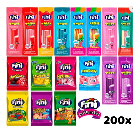 Foto de Kit balas sortidas para festas
